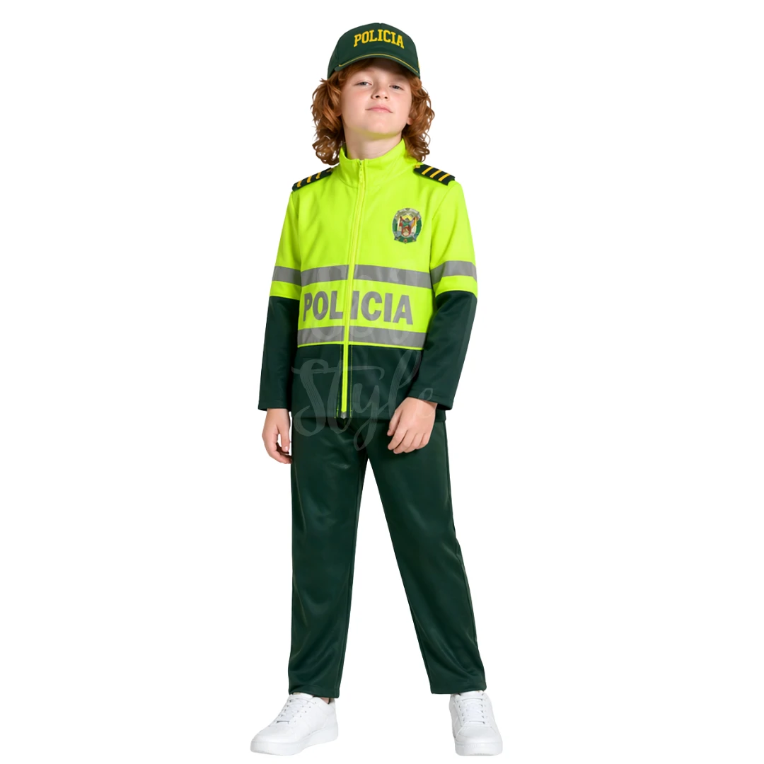 POLICIA NUEVO FOSFORECENTE - HOMBRE