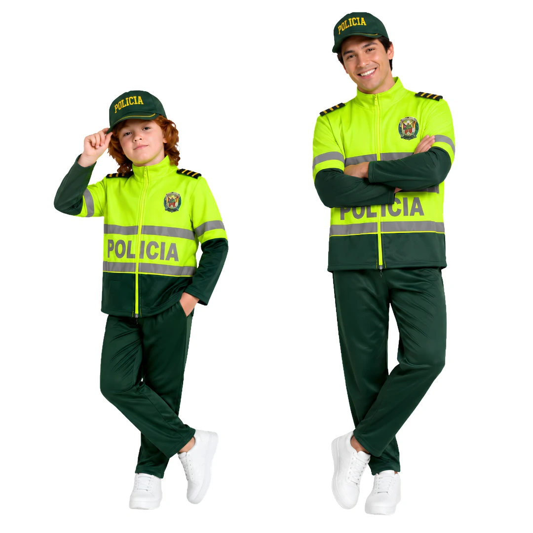 POLICIA NUEVO FOSFORECENTE - HOMBRE